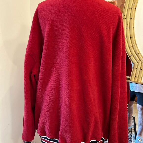 Men’s Rhude  quarter zip varsity sweatshirt, size XL - Picture 4 of 8